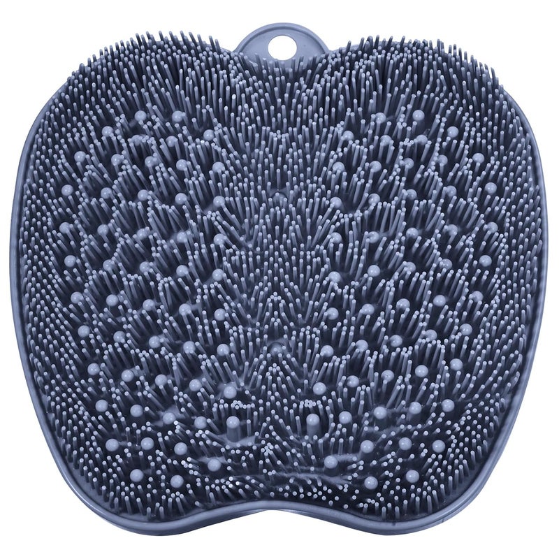 BESKAR Shower Foot Scrubber Mat with Non-Slip Suction Cups, Foot Spa Brush for Cleaning & Exfoliating Your Feet No Bend, Foot Points Reflexology Mat for Relax Your Feet - Image 1